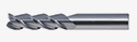 Two(three, four)blade straight shank end milling cutter(long blade)